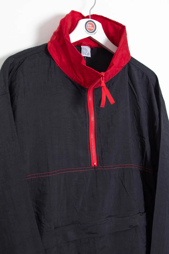 1999 BNWT Marlboro 1/4 Zip Windbreaker Jacket (L) - Image 3