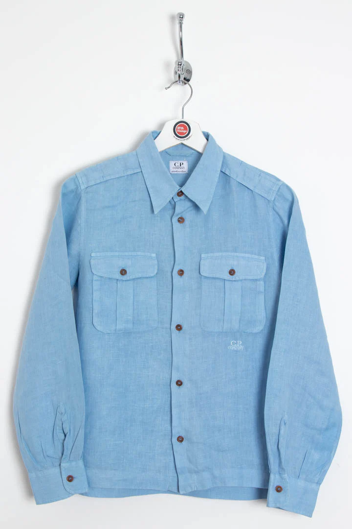 2008 Women's CP Company Long Sleeve Linen Shirt (S)