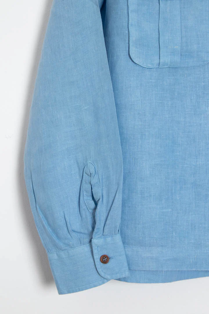 2008 Women's CP Company Long Sleeve Linen Shirt (S) - Image 5