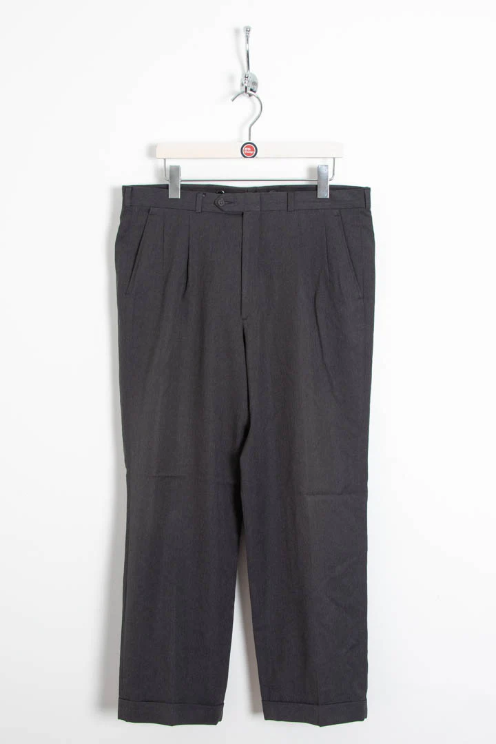 Aquascutum Pleated Trousers (W34 x L28)