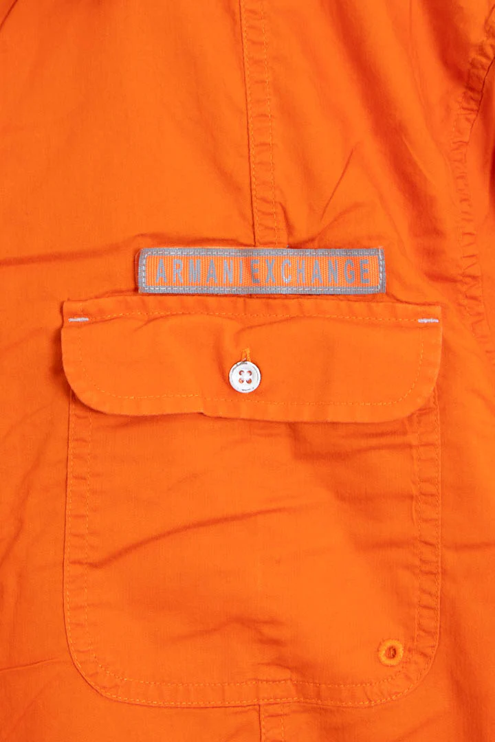 Armani Exchange Short Sleeve Utility Shirt (L) - Image 2