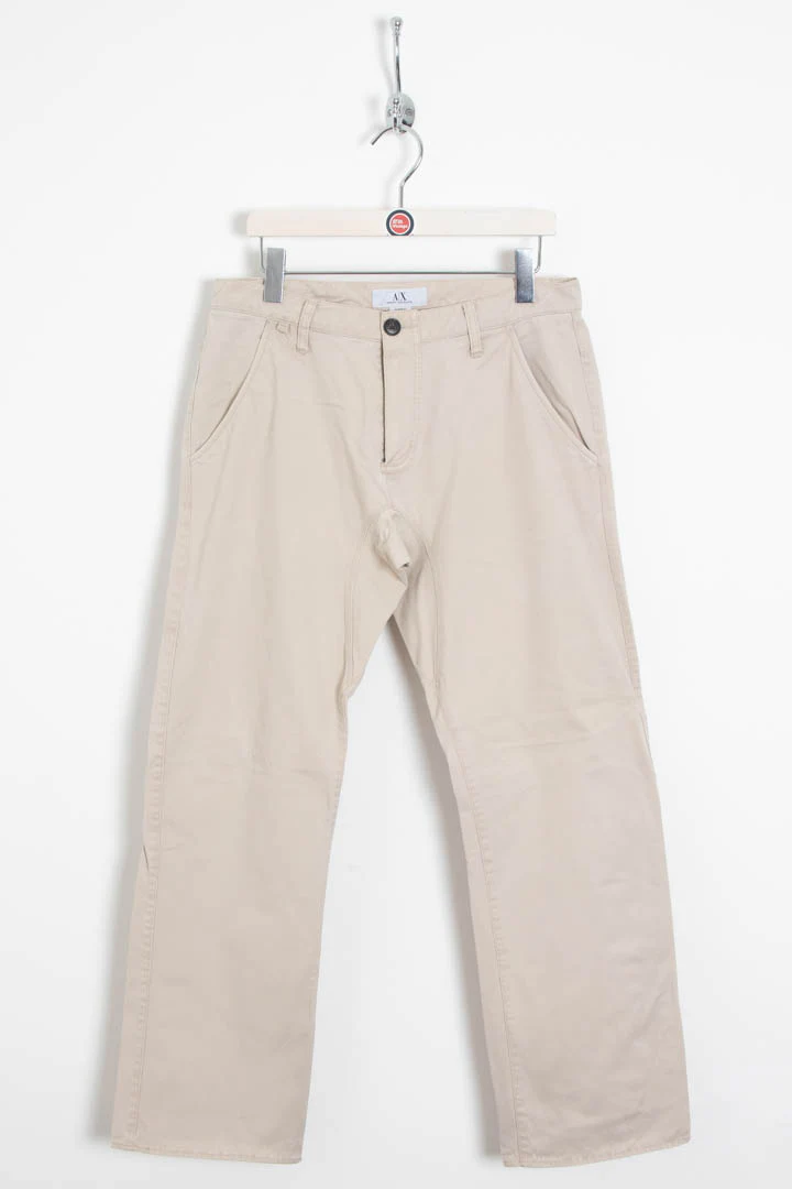 Armani Exchange Straight Leg Trousers (W31 x L30)