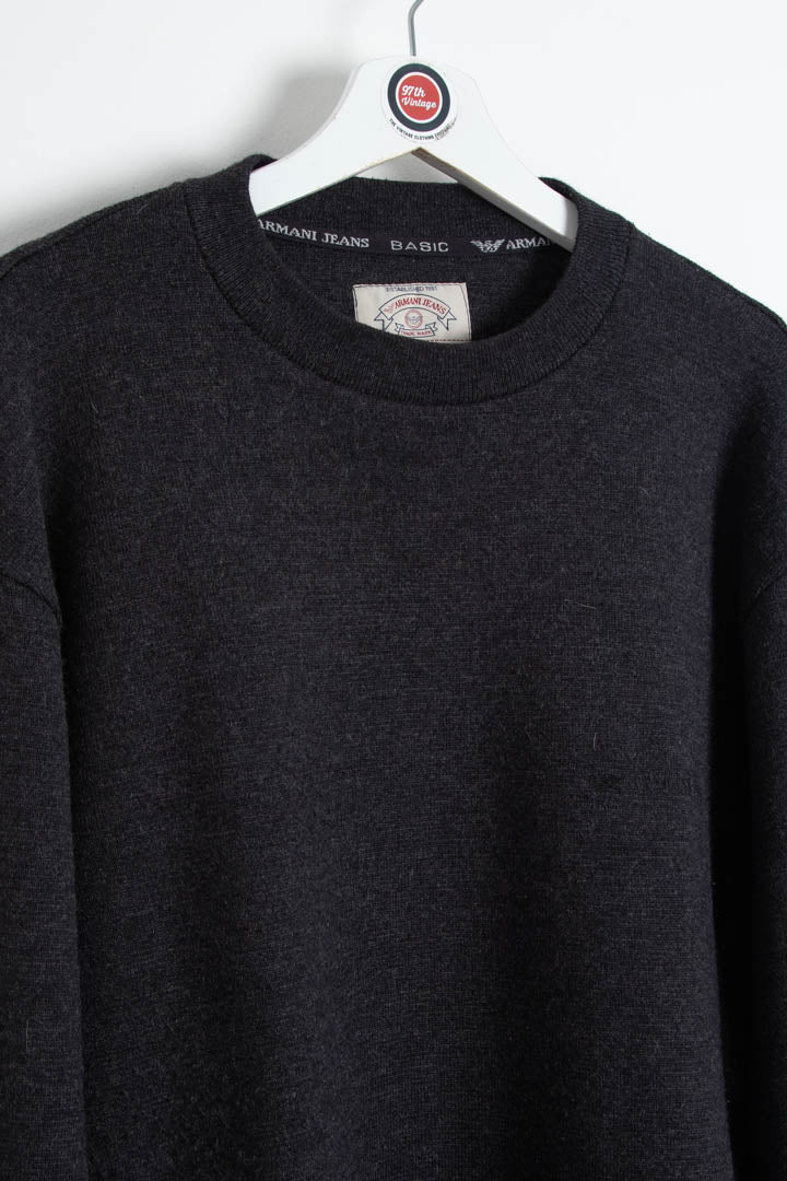 Armani Jeans Crew Neck Jumper (L) - Image 3