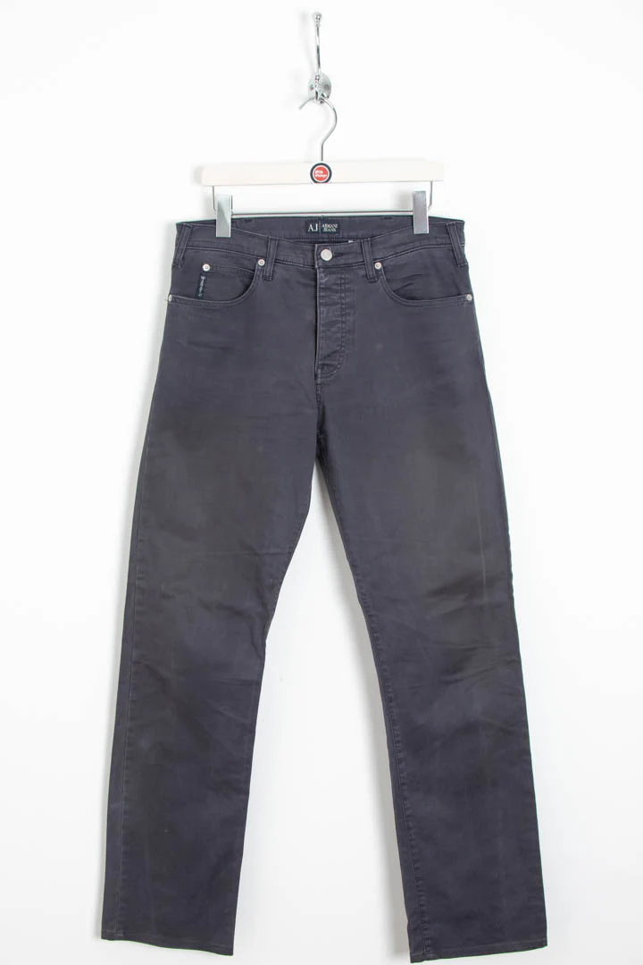 Armani Jeans Straight Leg Trousers (W32 x L32)