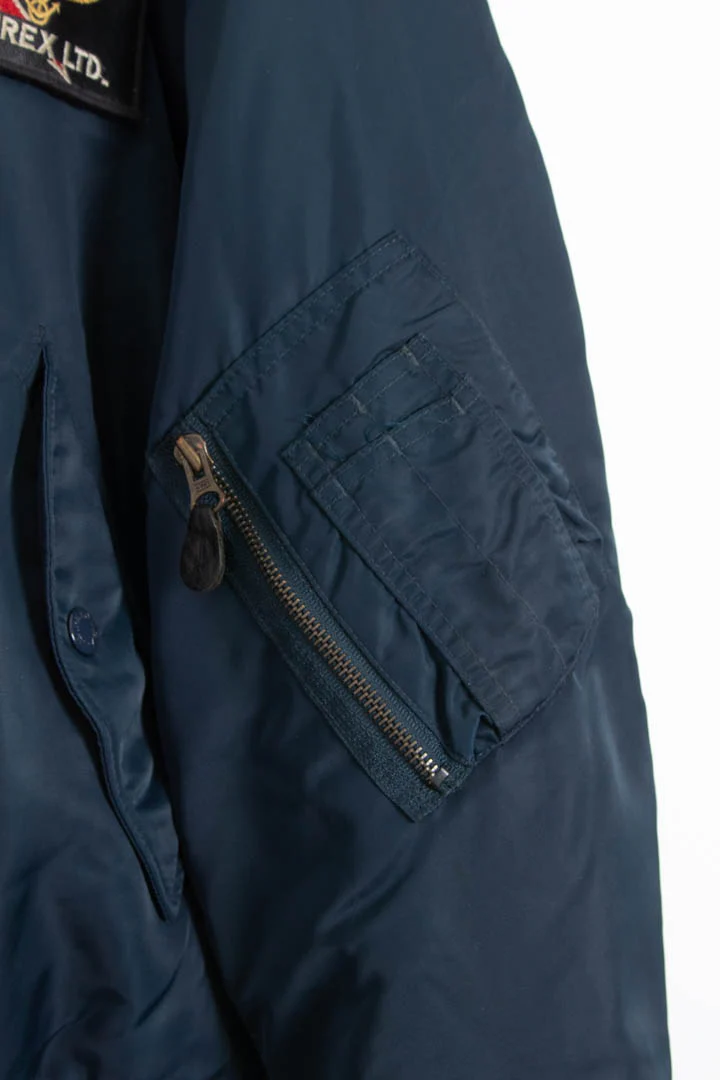 Avirex Bomber Jacket (XL) - Image 4