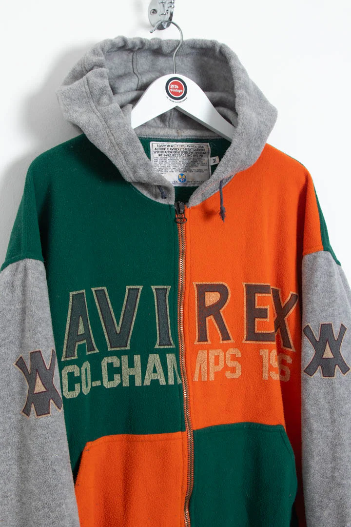 Avirex Fleece Hoodie (M) - Image 2