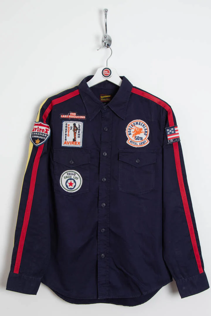 Avirex Long Sleeve Utility Shirt (S)