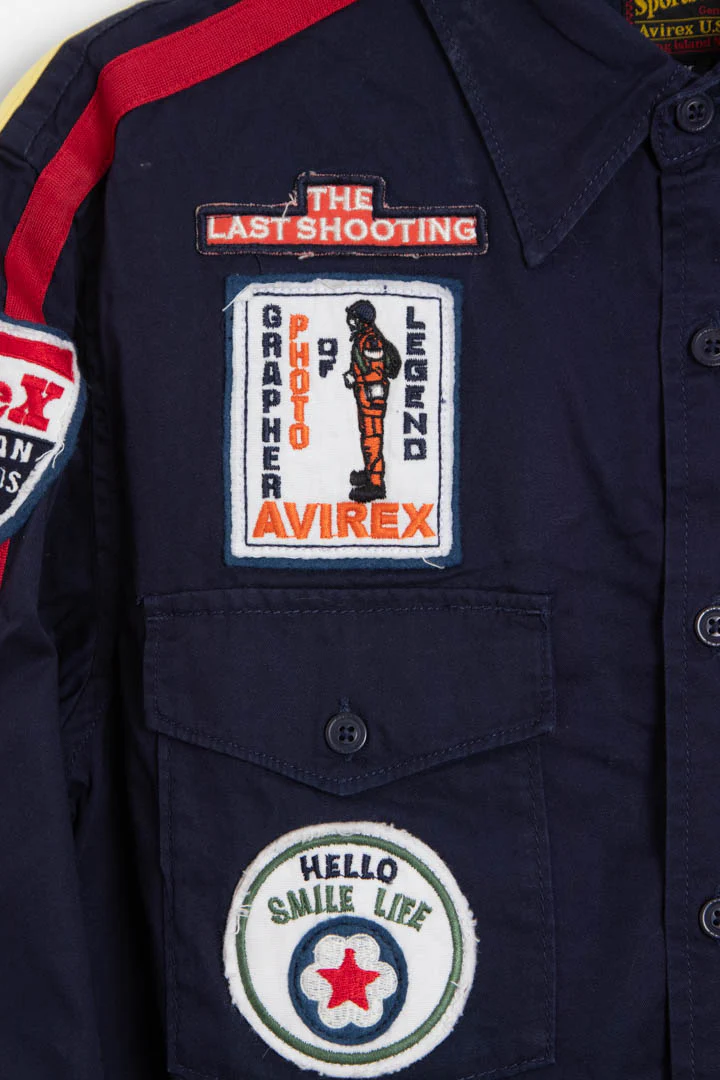 Avirex Long Sleeve Utility Shirt (S) - Image 4