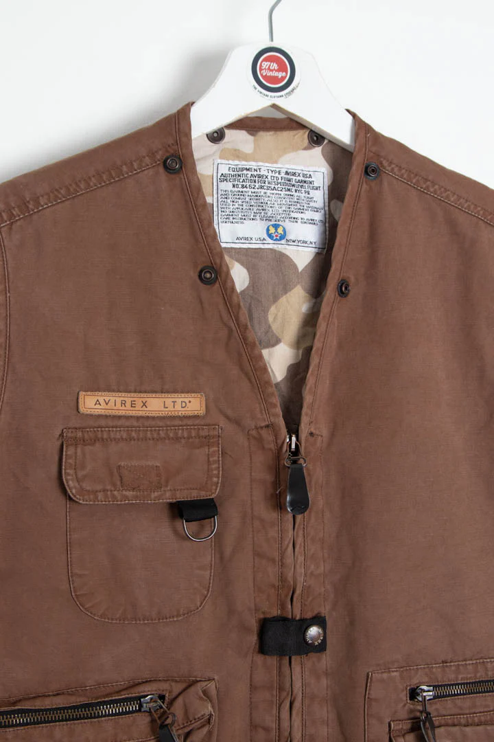 Avirex Multipocket Utility Vest (S) - Image 5