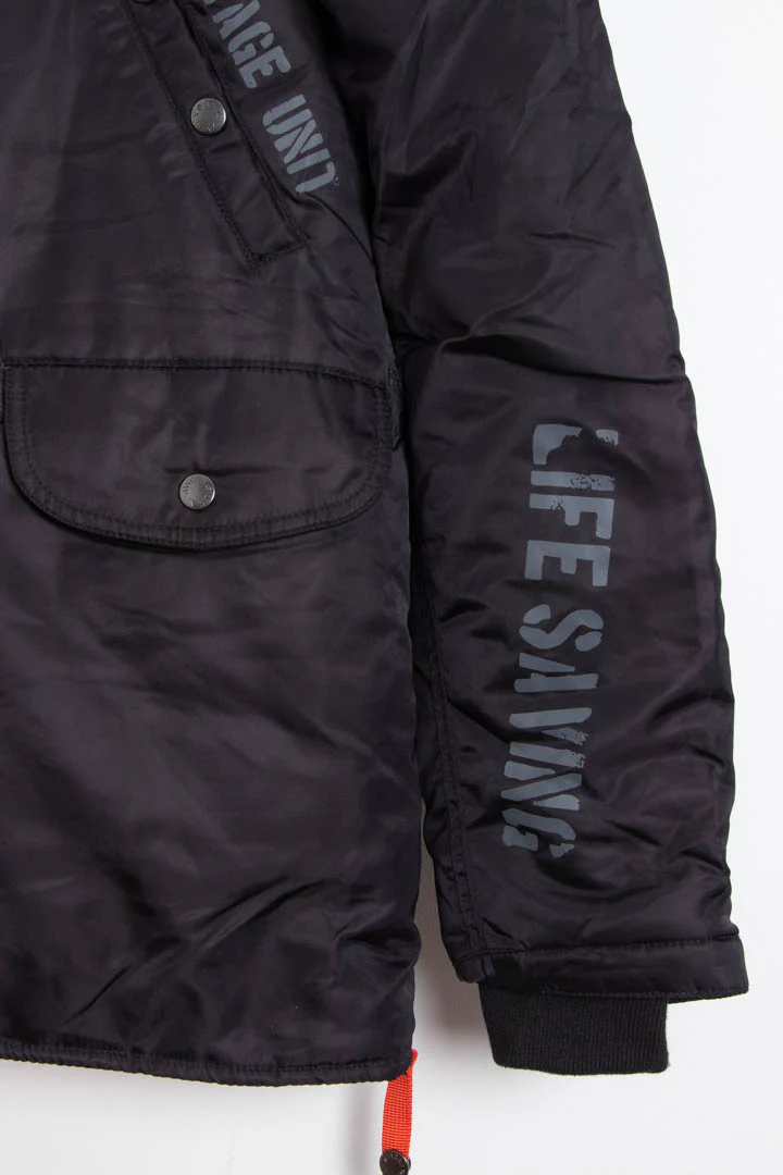 Avirex Quilted Parka Coat (M) - Image 7