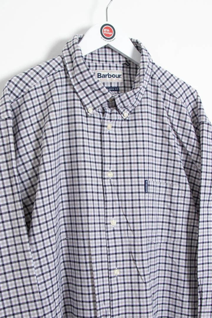 Barbour Long Sleeve Checkered Shirt (3XL) - Image 3