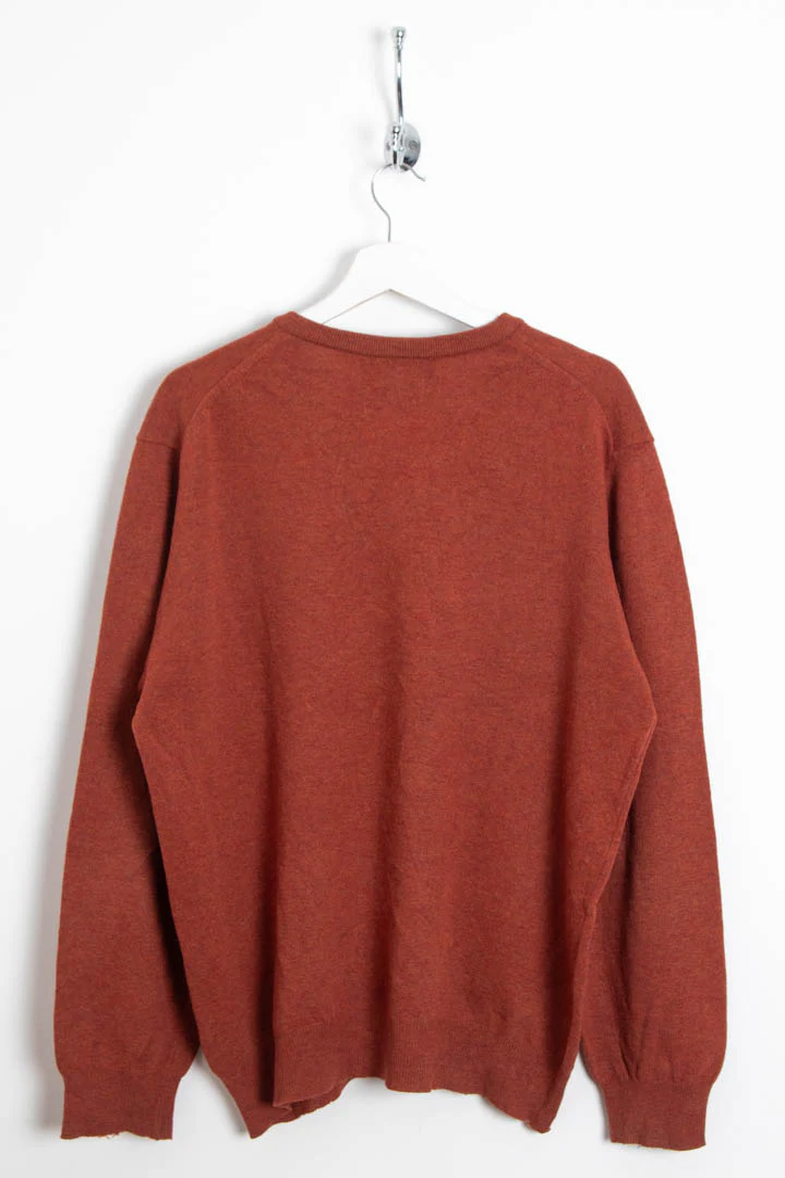 Barbour V Neck Knitted Jumper (L) - Image 5