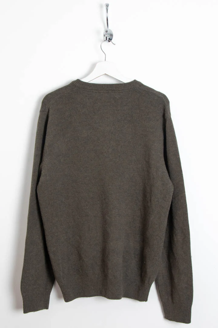 Barbour V Neck Knitted Jumper (XL) - Image 4