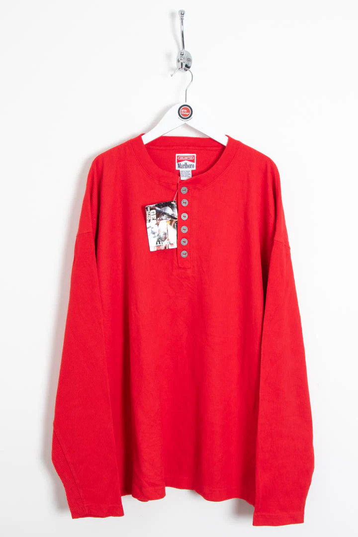 BNWT Marlboro Long Sleeve Waffle T-Shirt (XXL)