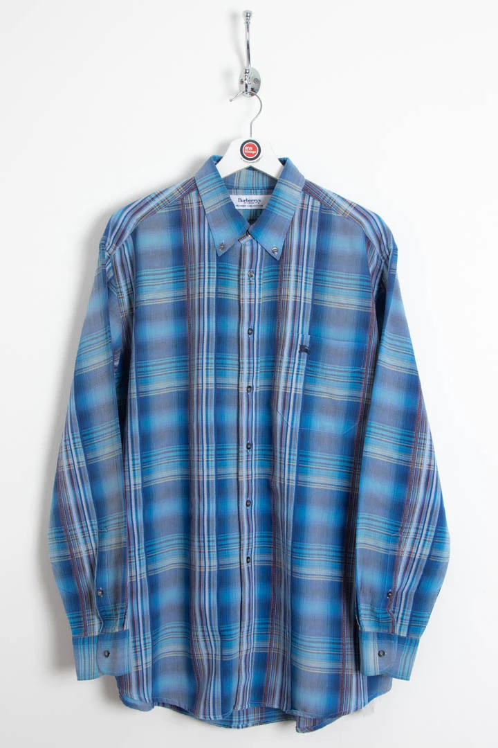 Burberry Long Sleeve Checkered Shirt (L)