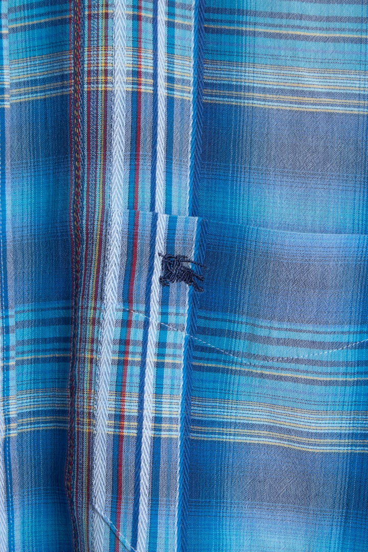 Burberry Long Sleeve Checkered Shirt (L) - Image 2
