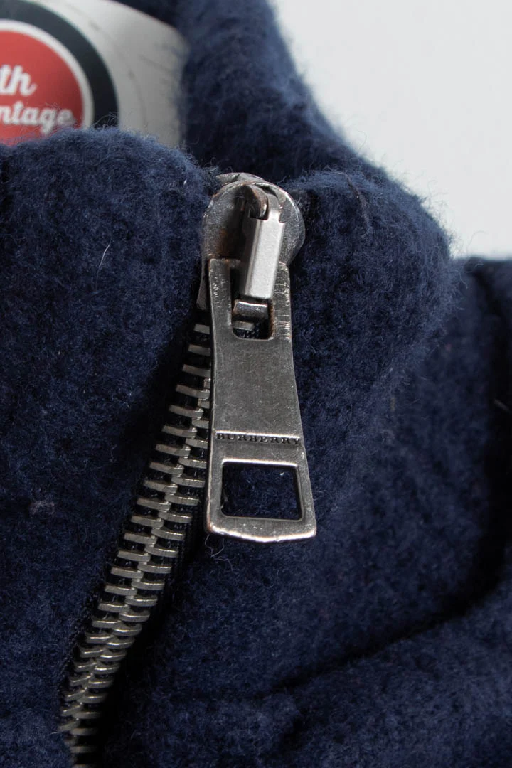 Burberry Wool Bomber Jacket (S) - Image 4