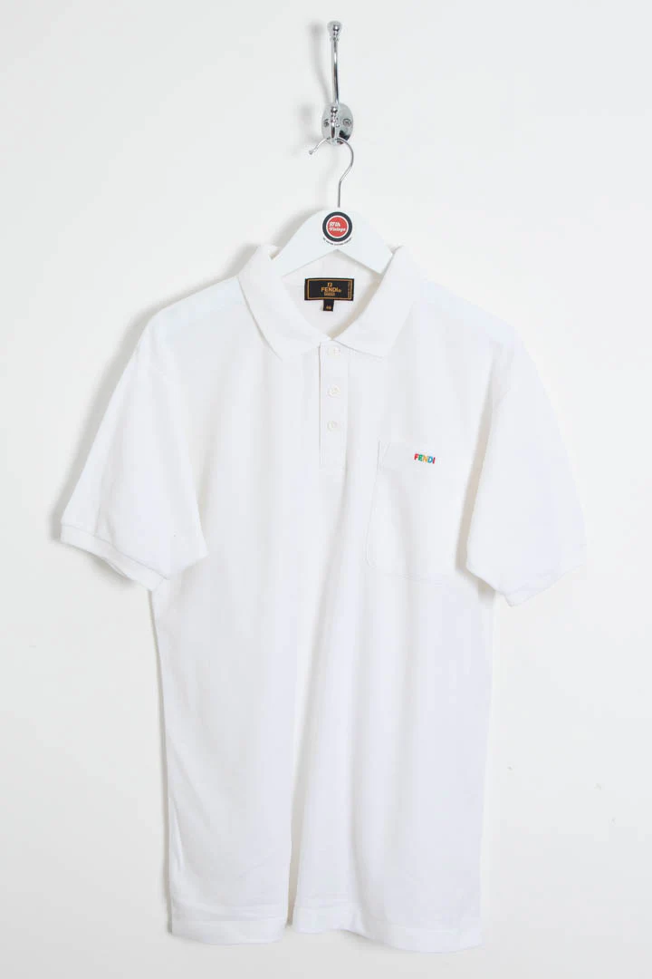 Fendi Short Sleeve Polo Shirt (S)