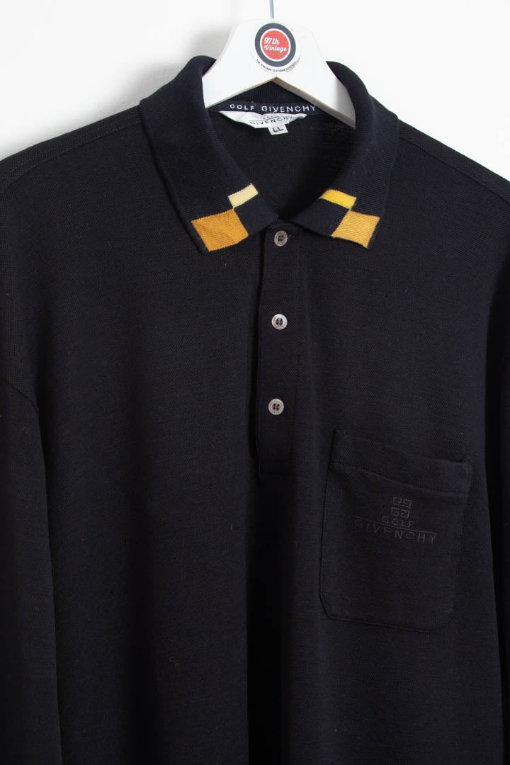 Givenchy Long Sleeve Polo Shirt (L) - Image 2