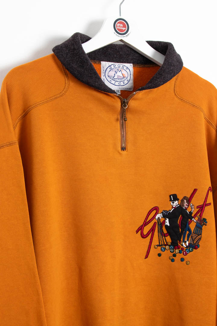 Iceberg Sport Ice Golf 1/4 Zip Jumper (XXL) - Image 2