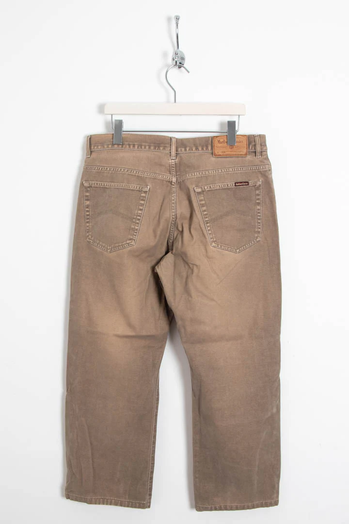 Marlboro Classics Straight Leg Denim Jeans (W34 x L26) - Image 5