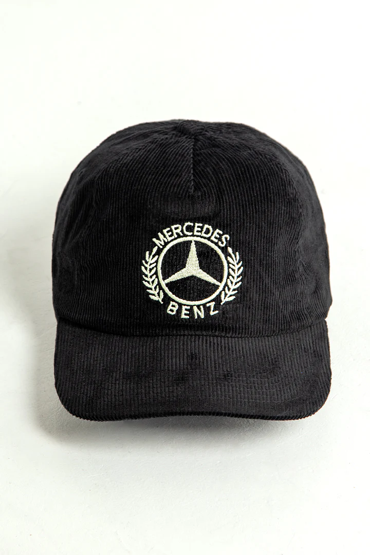 Mercedes Benz Corduroy Snapback Hat