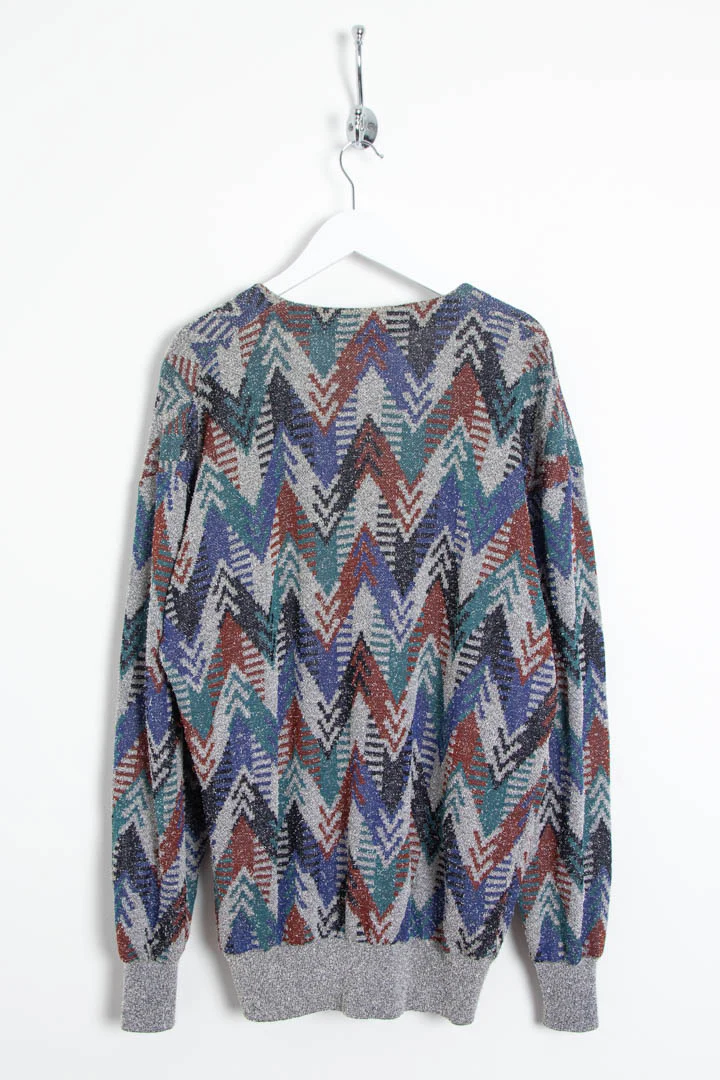 Missoni Button Up Knitted Cardigan (L) - Image 5