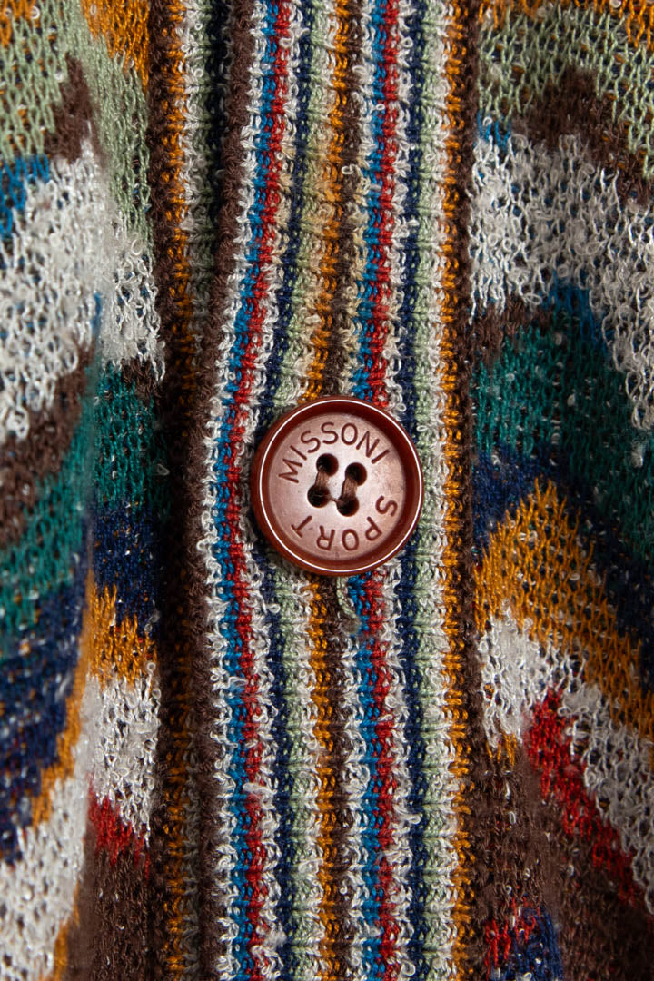 Missoni Button Up Knitted Cardigan (XXL) - Image 2