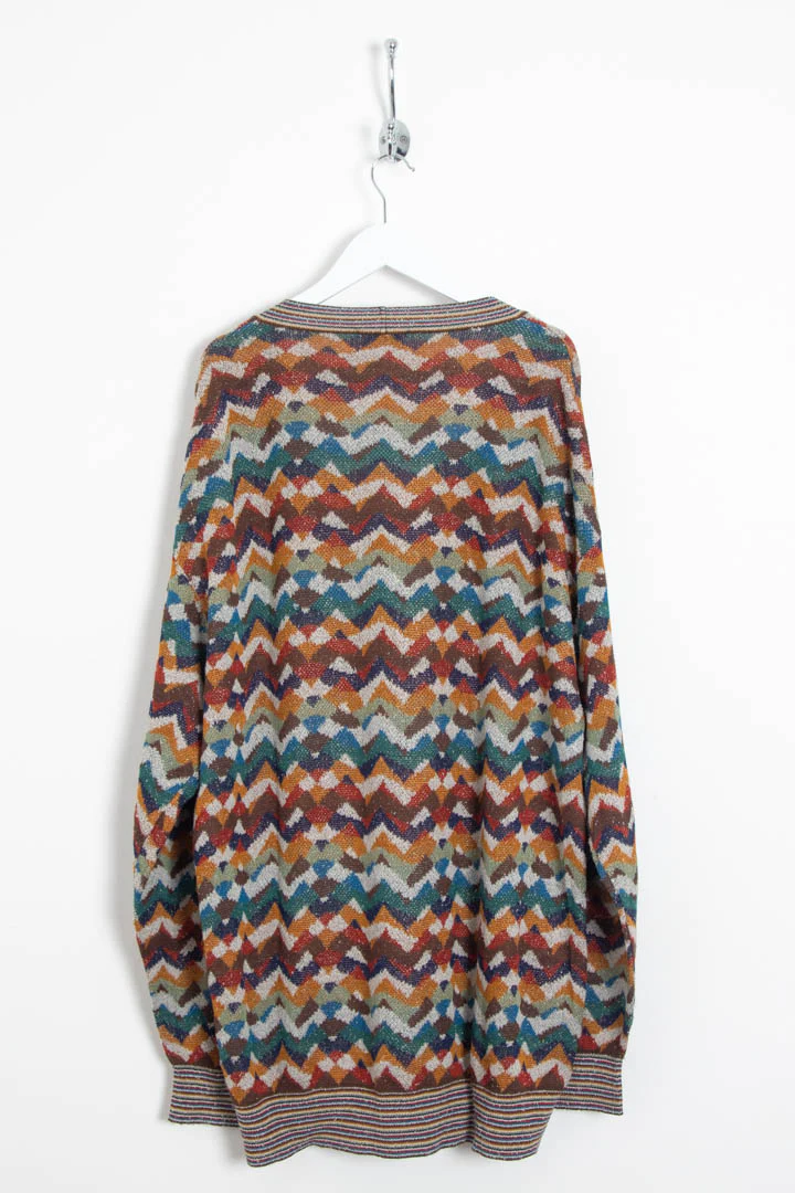 Missoni Button Up Knitted Cardigan (XXL) - Image 5