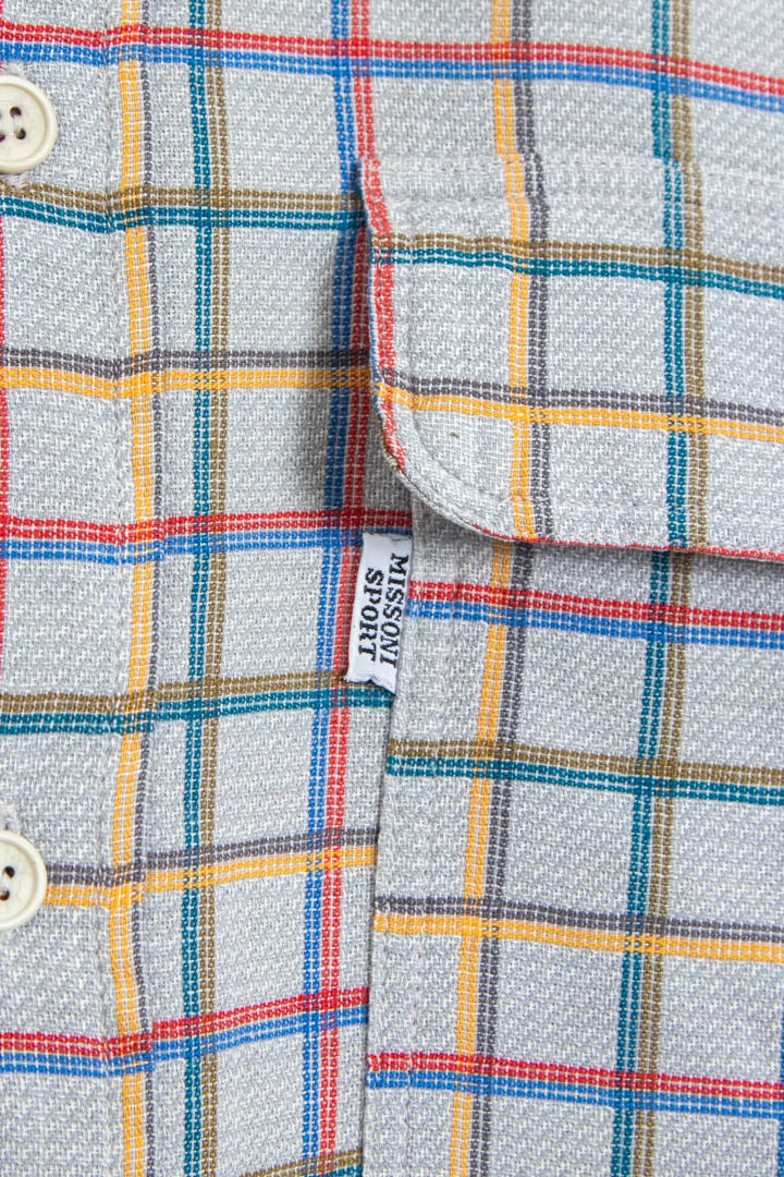Missoni Long Sleeve Checkered Shirt (XL) - Image 2