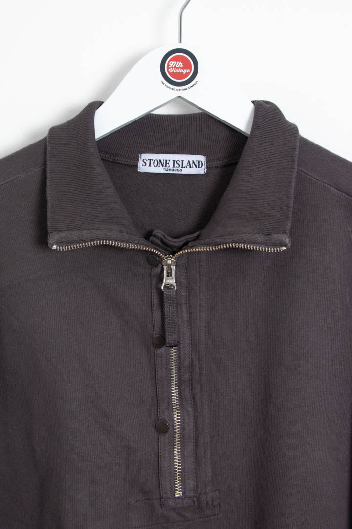 SS 2008 Stone Island 1/4 Zip Jumper (S) - Image 5