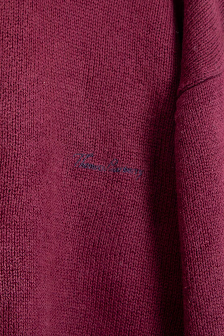 Thomas Burberry Crew Neck Jumper (XL) - Image 2