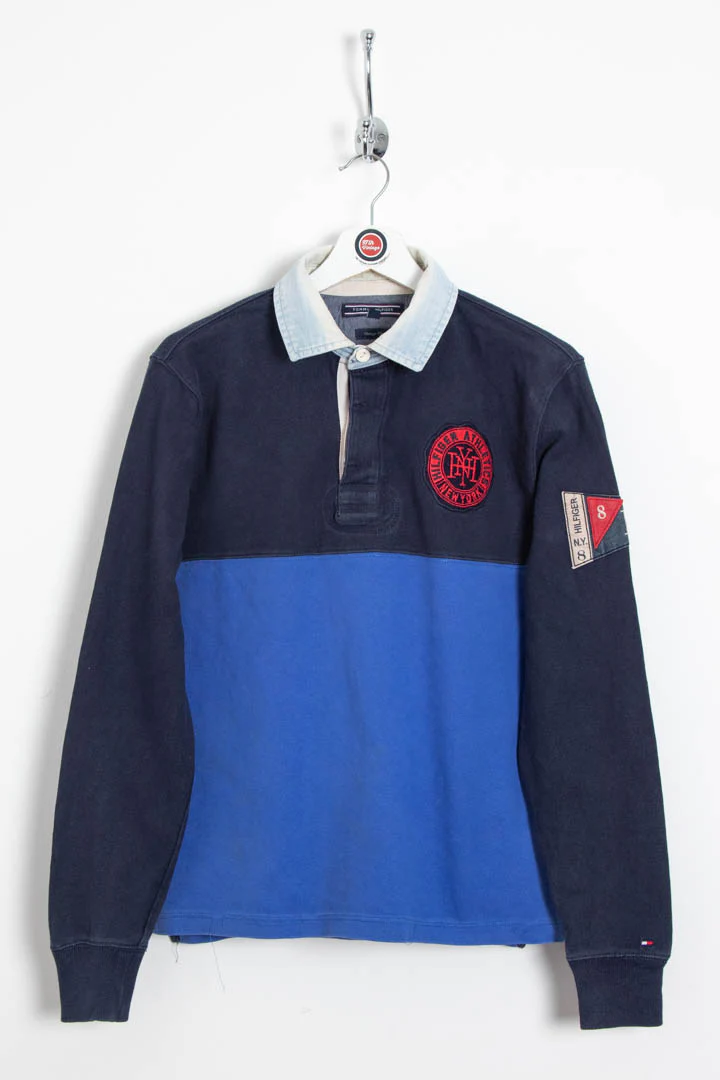 Tommy Hilfiger Long Sleeve Rugby Polo Shirt (S)