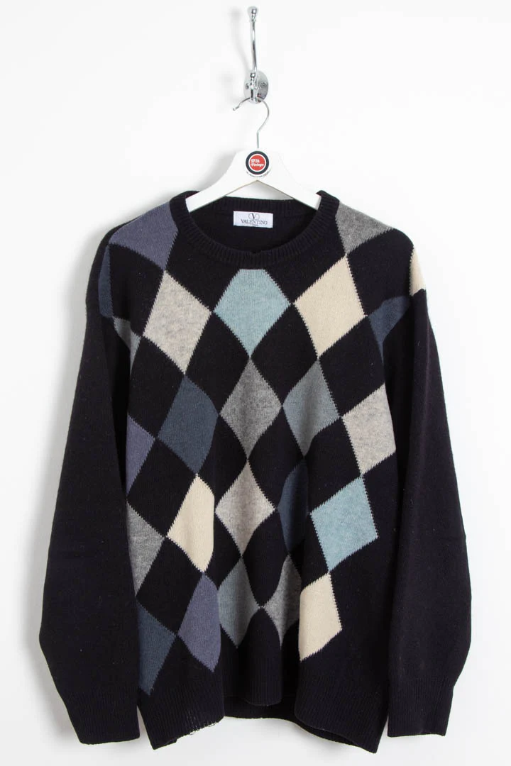 Valentino Garavani Knitted Crew Neck Jumper (XL)