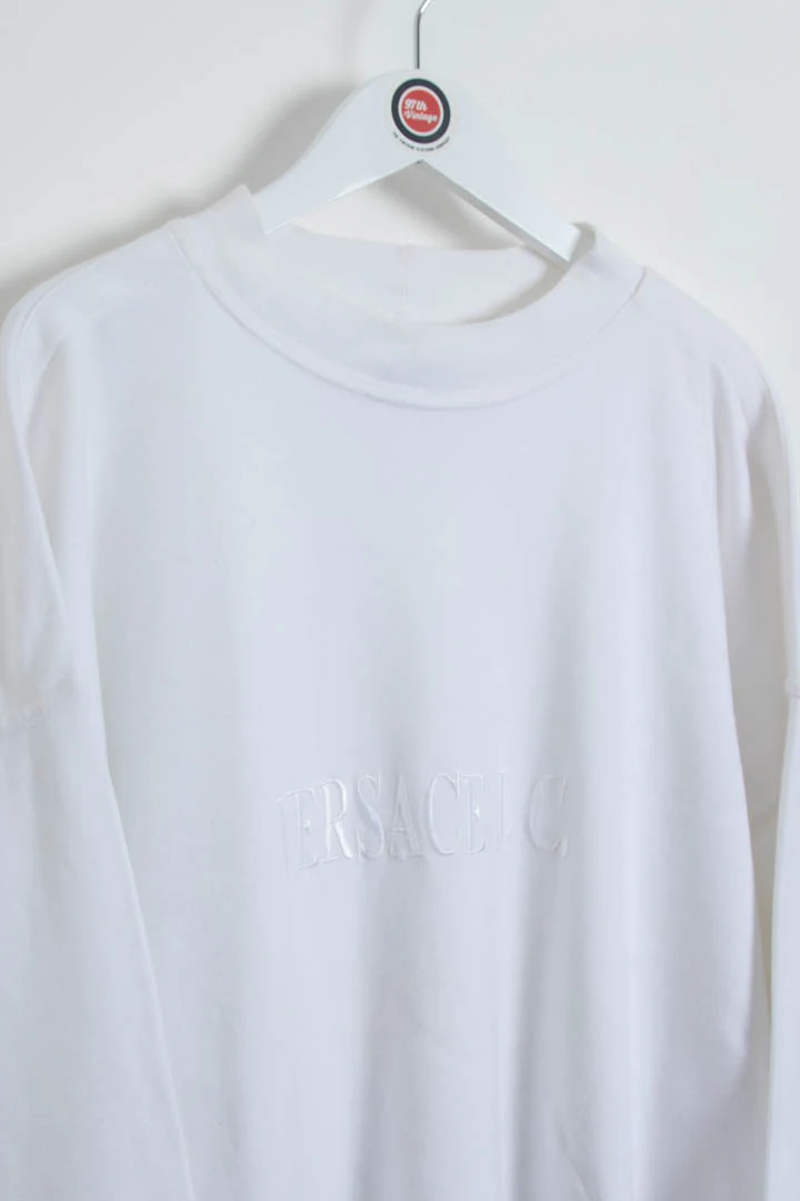Versace Jeans Couture Spellout Jumper (M) - Image 3