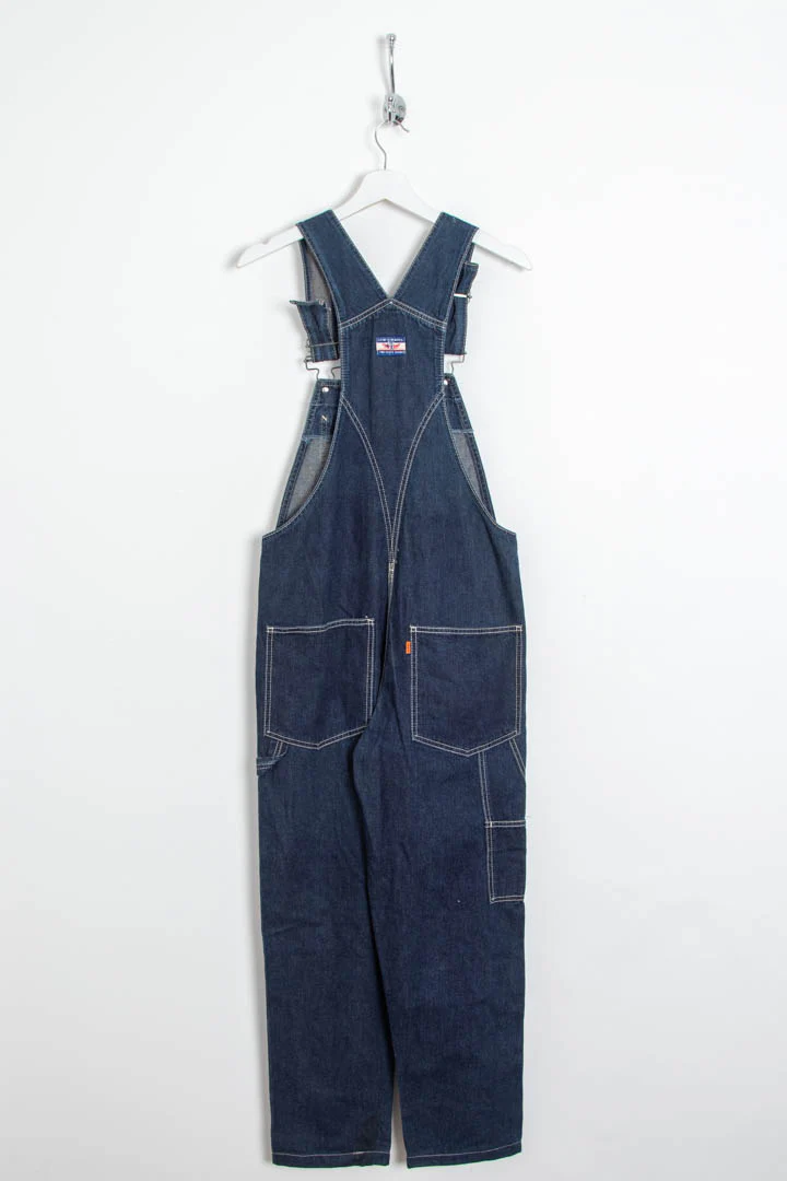 Women's 1998 Levi's Orange Tab Denim Dungarees (UK 6) - Image 11