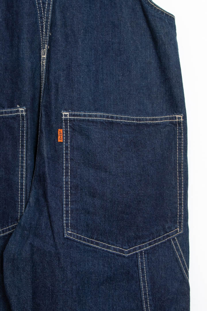 Women's 1998 Levi's Orange Tab Denim Dungarees (UK 6) - Image 2