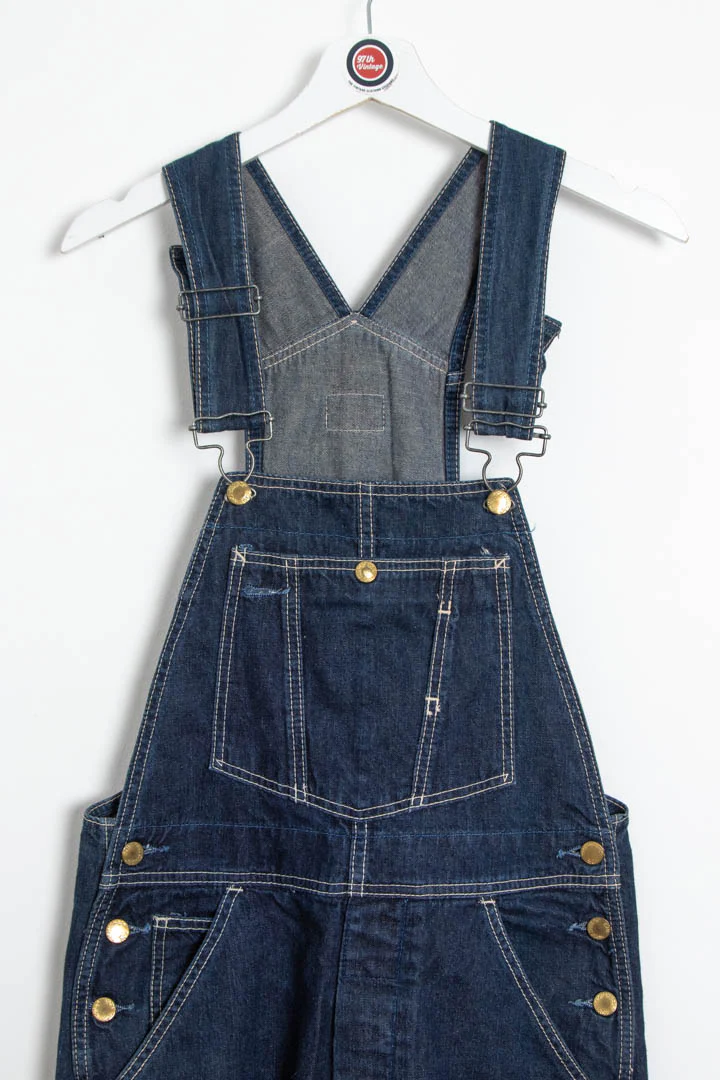 Women's 1998 Levi's Orange Tab Denim Dungarees (UK 6) - Image 4