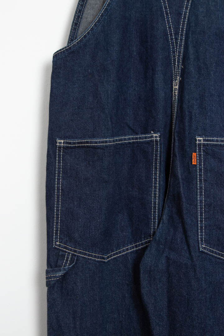 Women's 1998 Levi's Orange Tab Denim Dungarees (UK 6) - Image 7