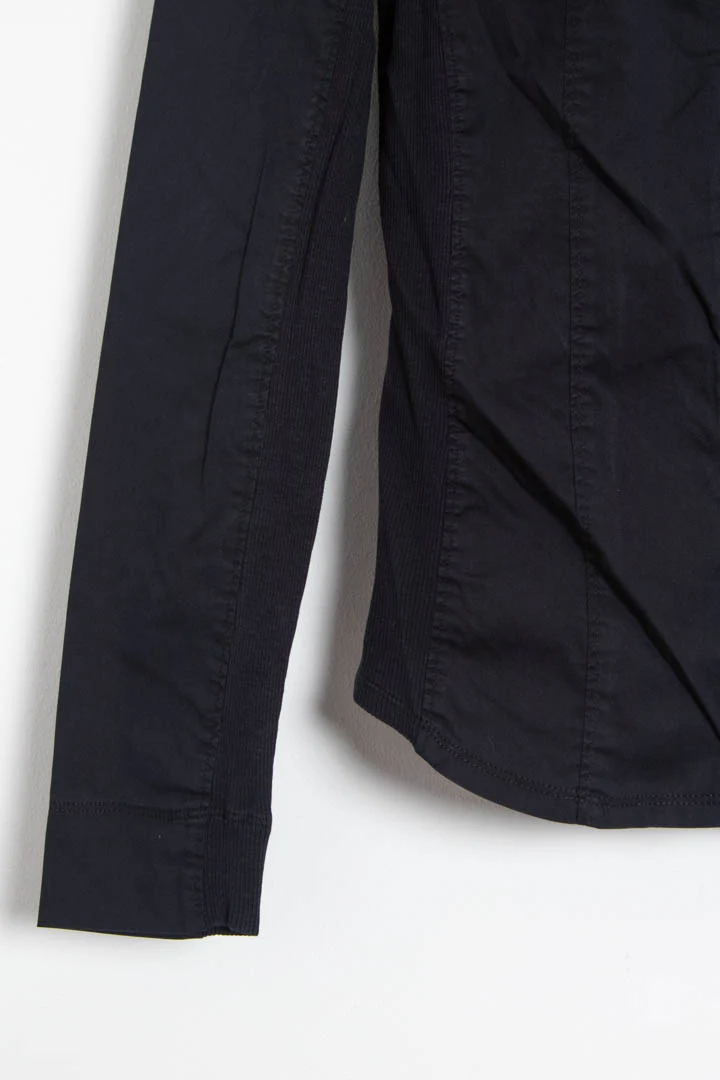 Women's Armani Exchange Collarless Zip Up Track Jacket (XS) - Image 5