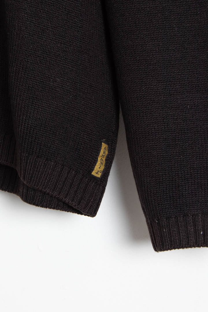 Women's Armani Jeans Knitted Crew Neck Jumper (L) - Image 2