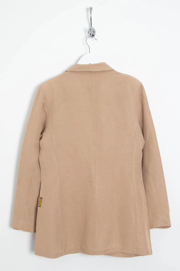Women's Armani Jeans Linen Blazer Jacket (S) - Image 5