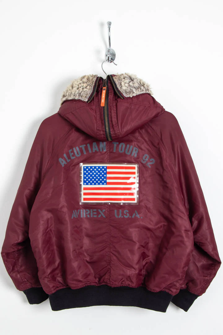 Women's Avirex Bomber Jacket (M) - Image 2
