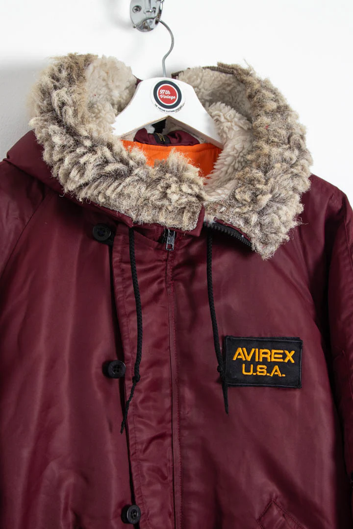 Women's Avirex Bomber Jacket (M) - Image 3