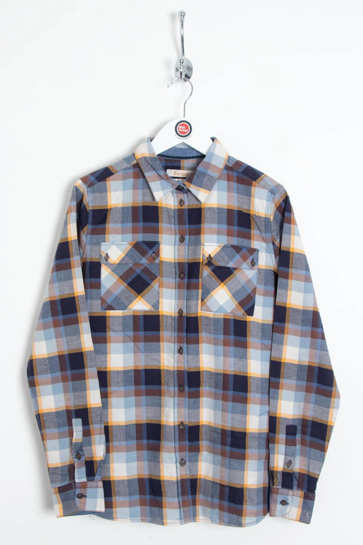 Women's Barbour Checkered Long Sleeve Shirt (UK 12)