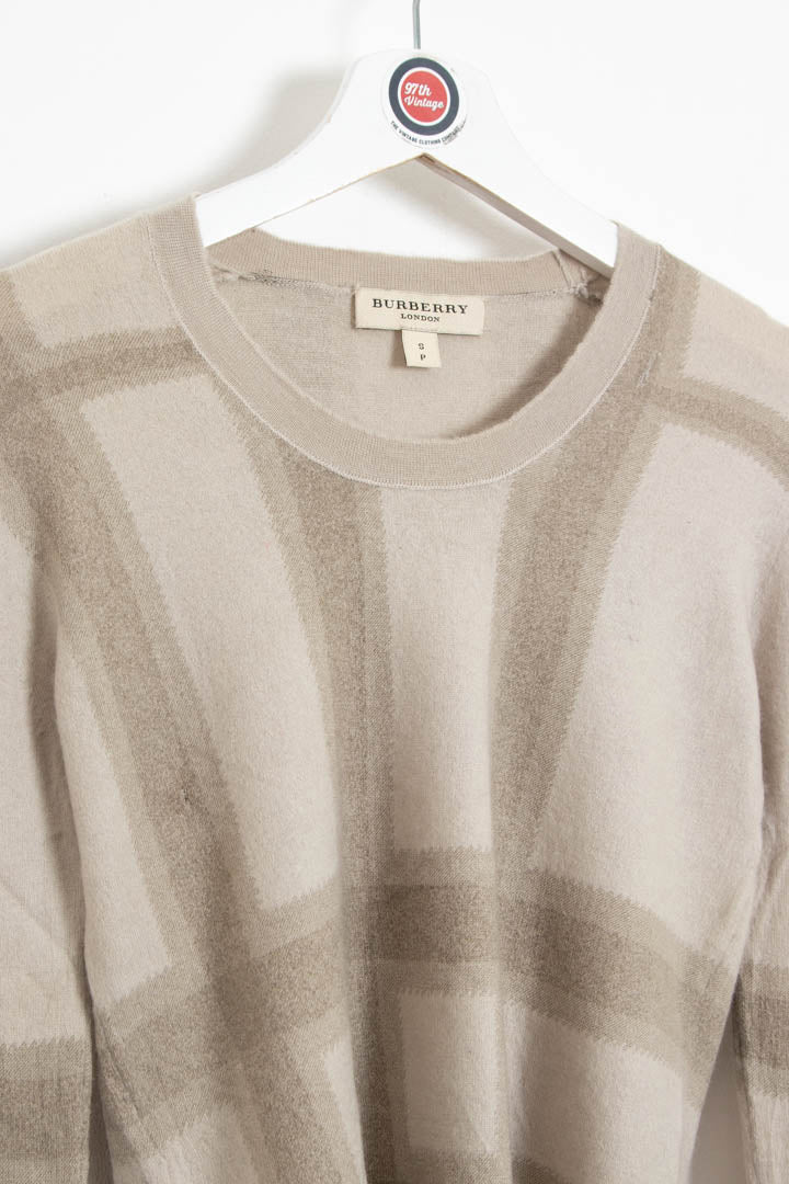 Women's Burberry Cashmere Long Sleeve Top (M) - Image 2