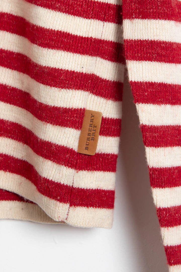 Women's Burberry Crew Neck Knitted Jumper (L) - Image 3