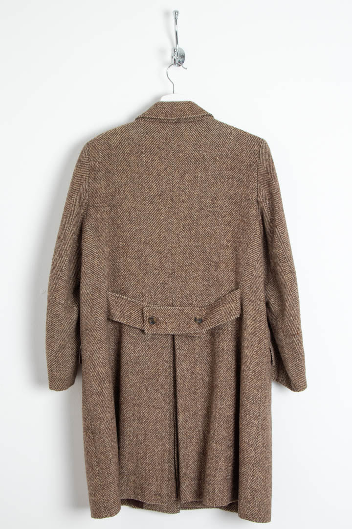 Women's Burberry Herringbone Tweed Trench Coat (S) - Image 4