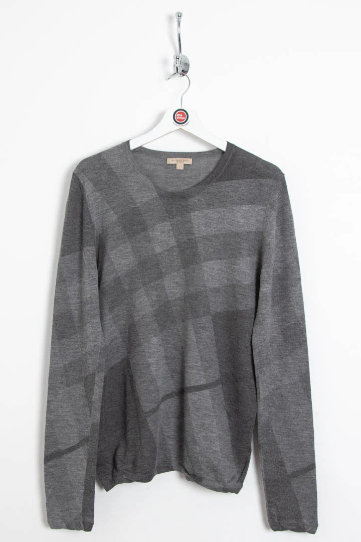 Women's Burberry Long Sleeve Cashmere Top (M)