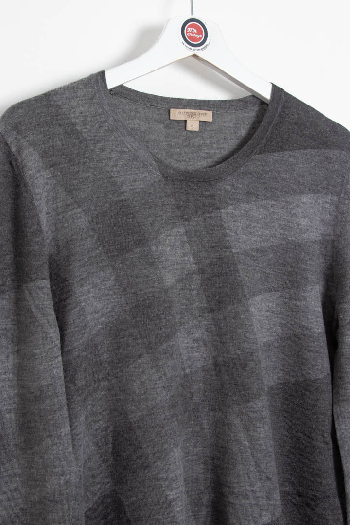 Women's Burberry Long Sleeve Cashmere Top (M) - Image 2